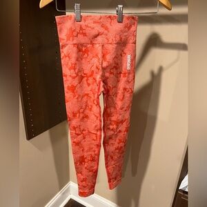 Gymshark Red Performance Leggings